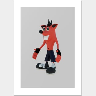 Character_Crash_Bandicoot Posters and Art